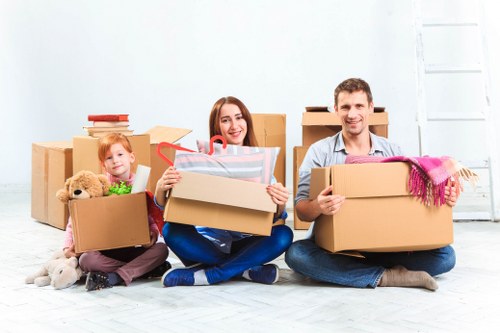 Local house movers handling flat and home removals in South London