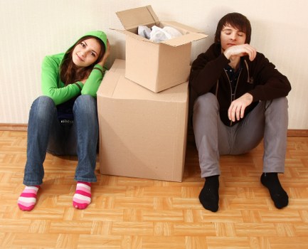 Careful transport planning for a local van move