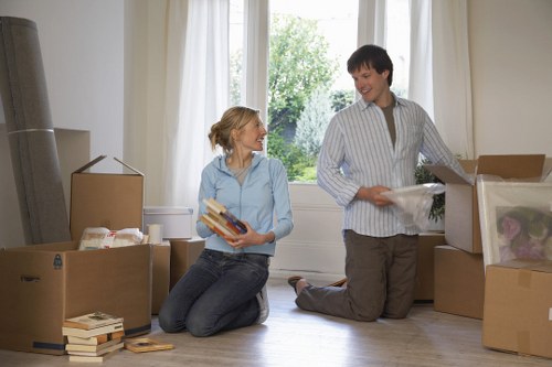 Furniture loading and transport for a Lambeth moving job