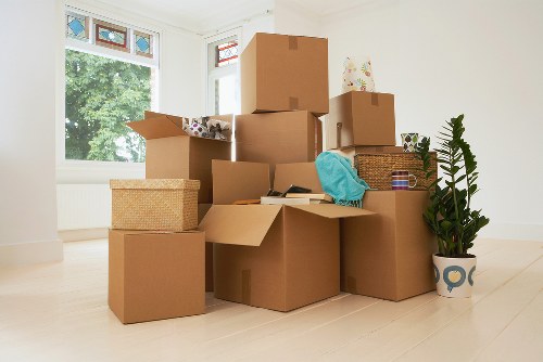 Local removal team planning a house move in Lambeth near residential flats