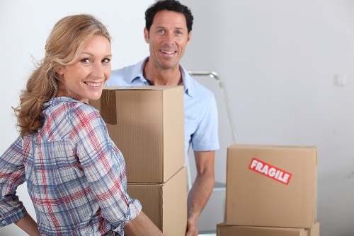 Packing and loading service for a South London move