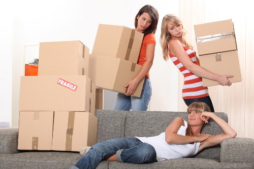 Organised loading for a Lambeth house or office move