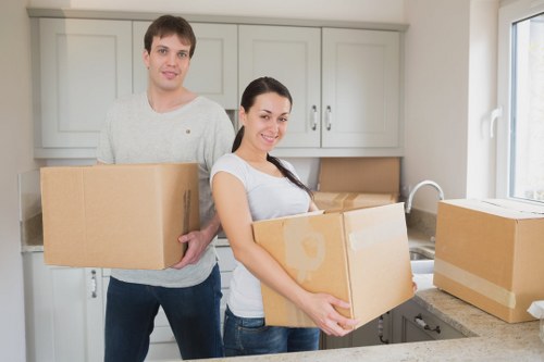 Professional moving team providing van and man support in Lambeth